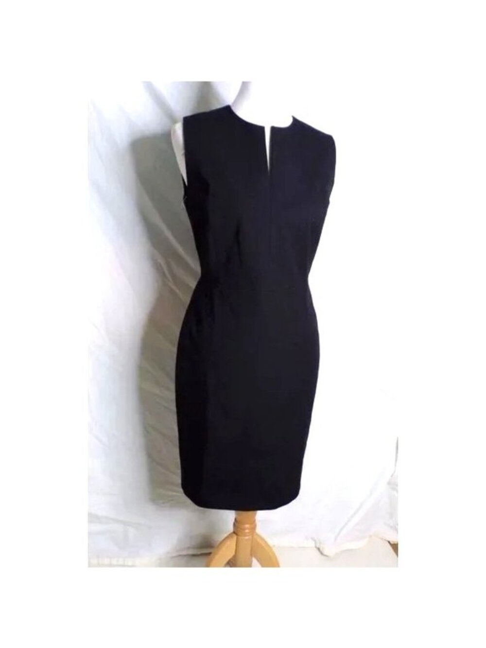 🆕NORDSTROM SIGNATURE Little Black Dress Sheath Small - Picture 7 of 13